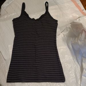 OP Black and Gray Striped Camisole